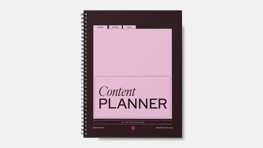 Content Planner - The Boutique Hub