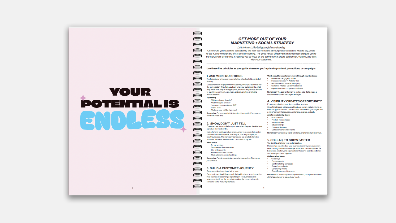 Content Planner - The Boutique Hub