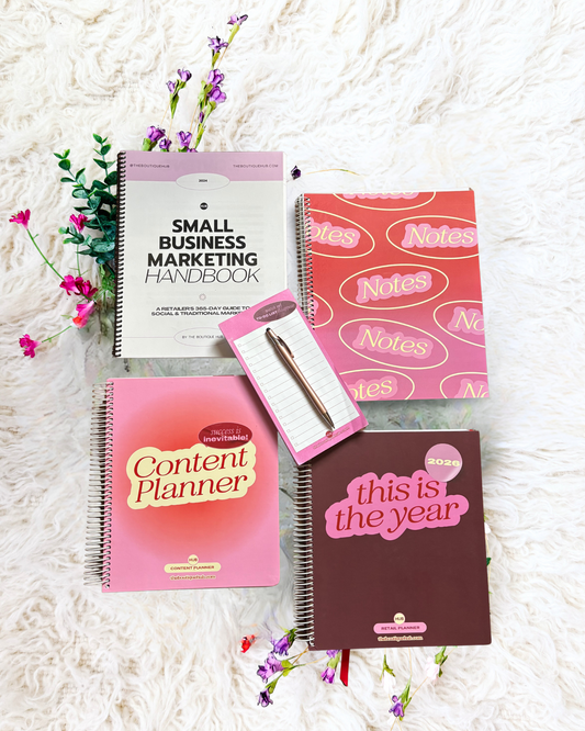2026 Ultimate Retail Planner Bundle - Your Complete Business & Marketing Toolkit